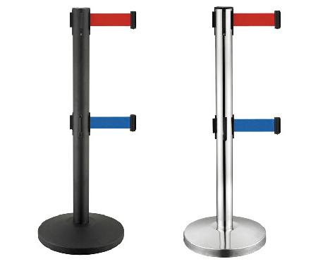 Queuing barriers rental